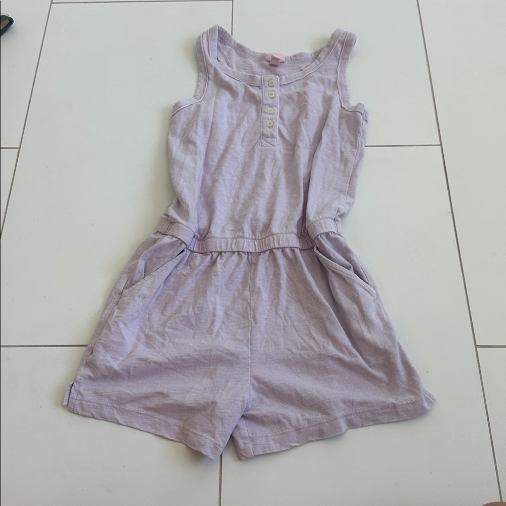 More Than Magic Lilac Sleeveless Romper M 7/8